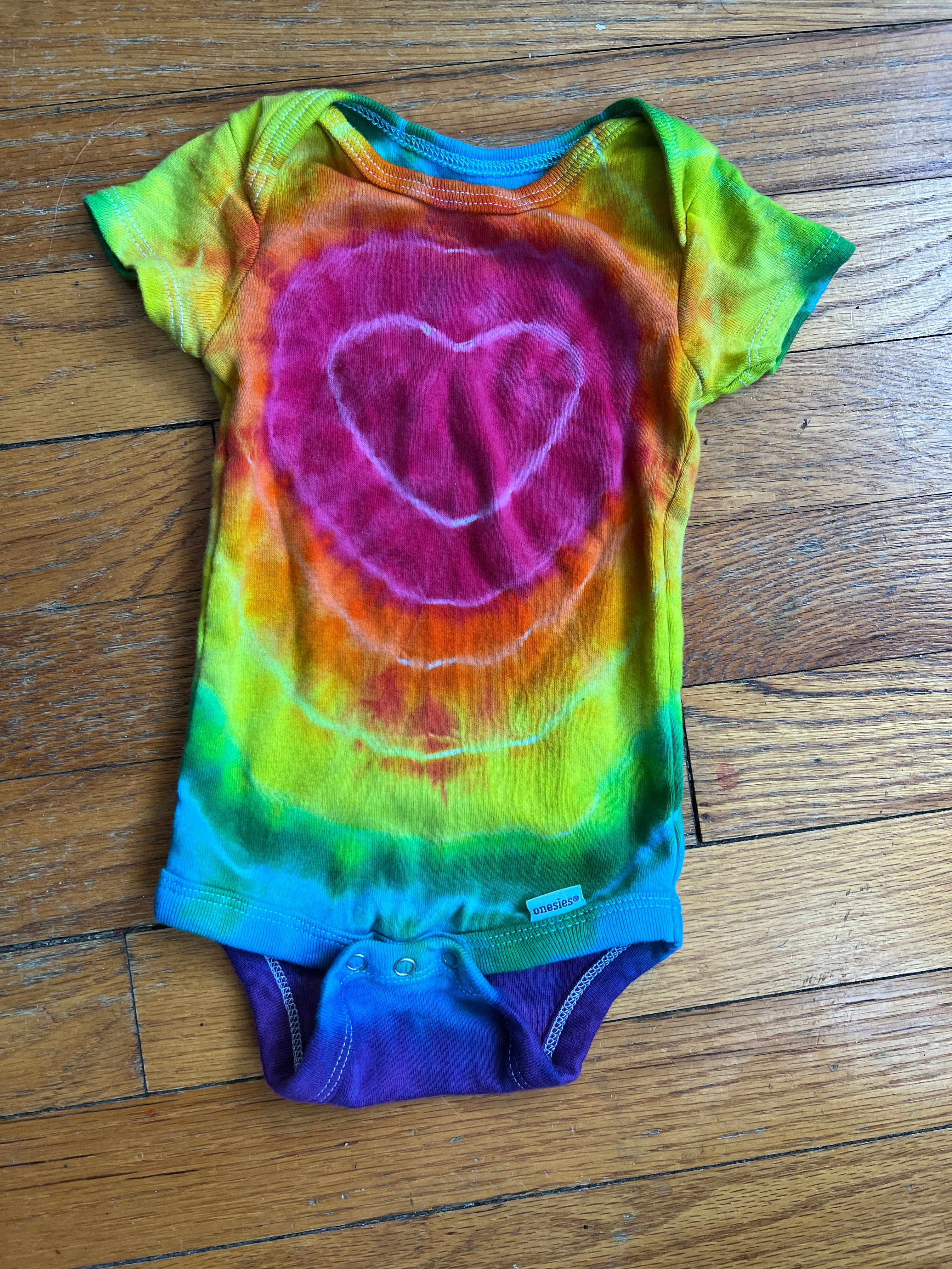 Tie dye discount onesie baby girl